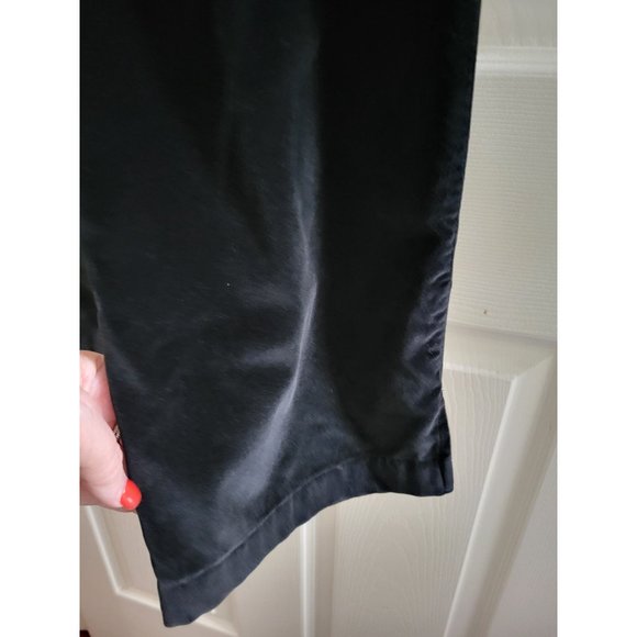 St John Collection black Velvet wide leg pants size 14 by Marie Gray Holiday - Picture 6 of 9
